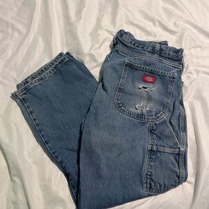 Dickies Men's Blue Jeans